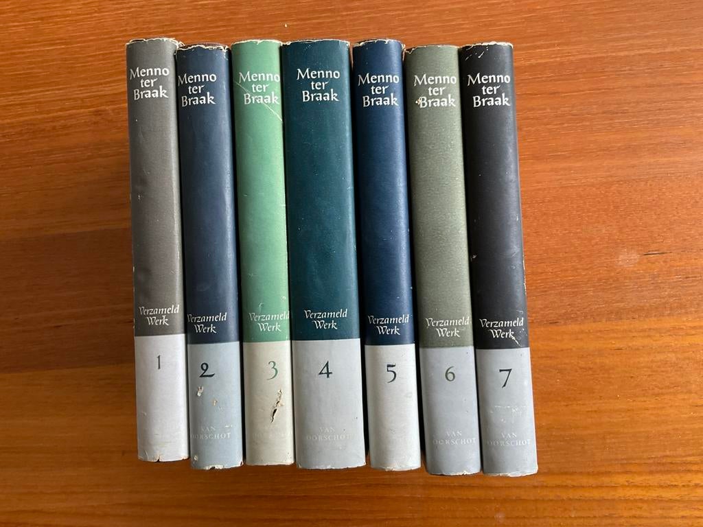 Verzamelde werken van Menno ter Braak, Ophalen of Verzenden, Zo goed als nieuw, Nederland