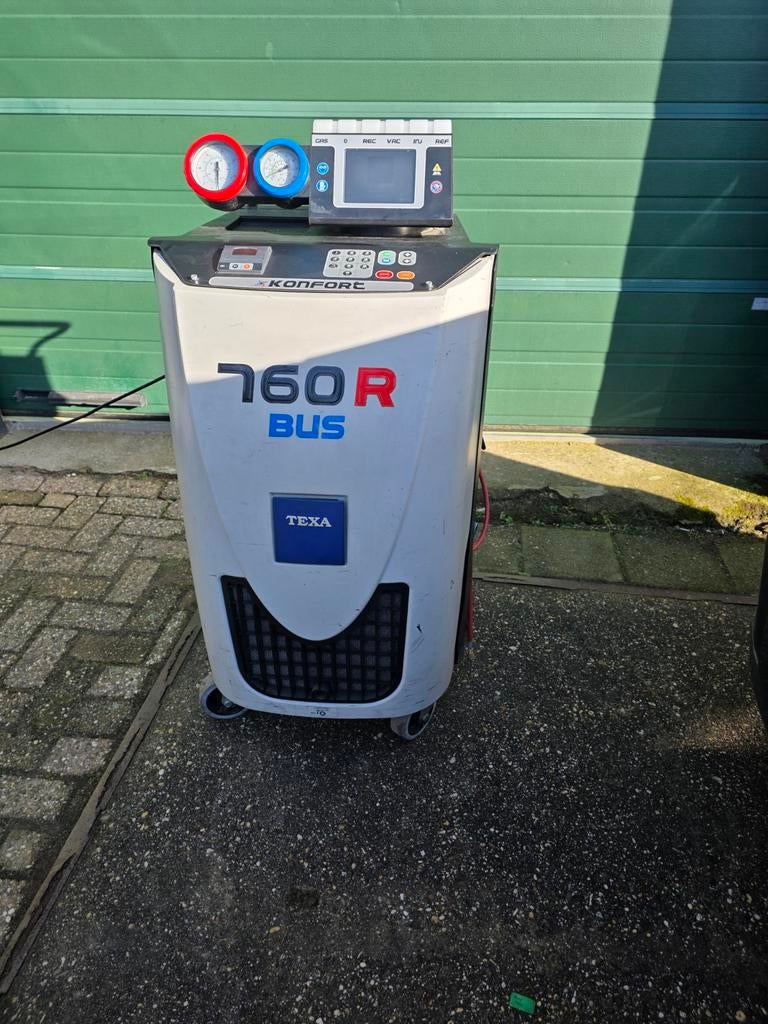 TEXA Konfort 760R BUS Airco service station, Ophalen of Verzenden, Zo goed als nieuw