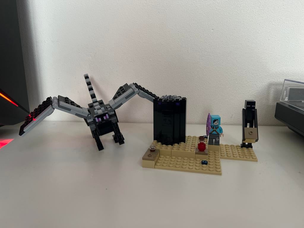 Lego Minecraft The End Island 21107, Ophalen of Verzenden, Gebruikt, Complete set, Lego