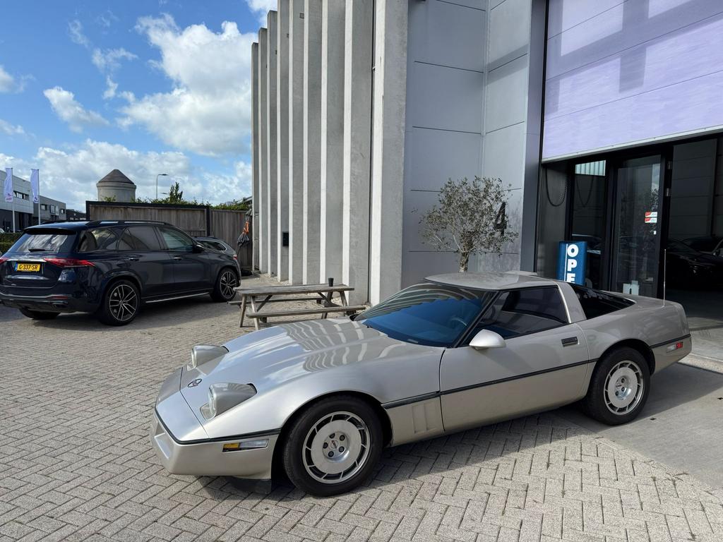Aangeboden Corvette C4 tpi LEUKE AUTO Rijdt schakelt goed!, Automaat, Zwart, Beige, Bedrijf