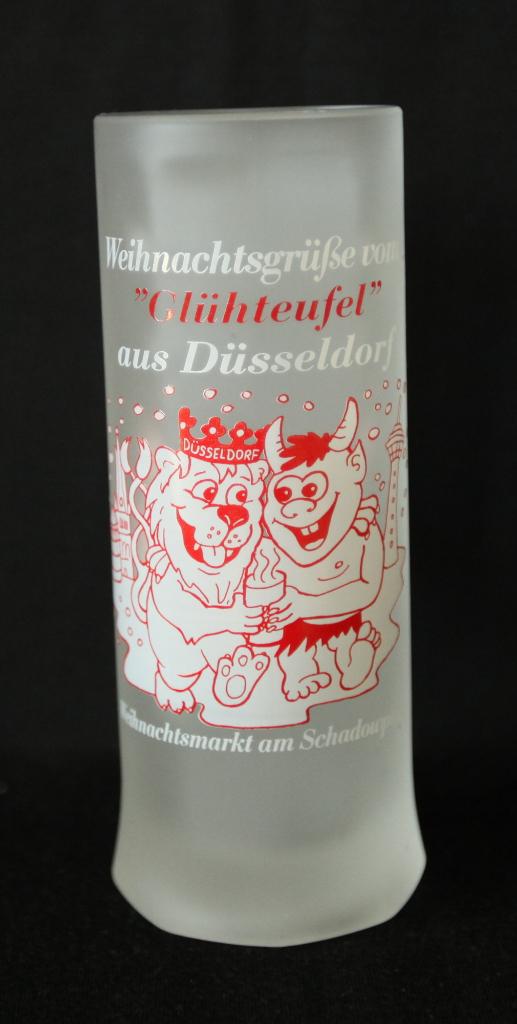 Gluhteufel Bierglas., Ophalen of Verzenden, Gebruikt, Glas of Glazen, Overige merken