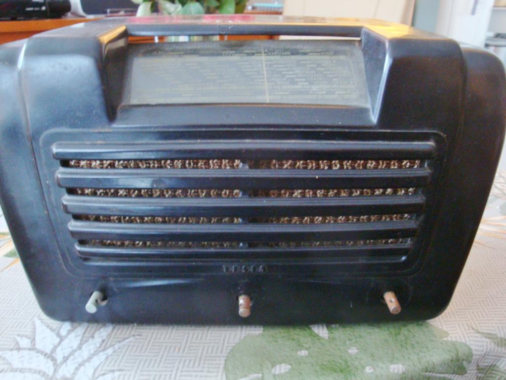 Zeldzame Tesla 305U Talisman buizenradio 1948, Ophalen of Verzenden