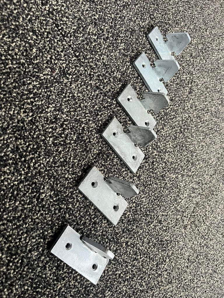 Plaatneus. Sluiting. Gegalvaniseerd, Ophalen, Nieuw, IJzer, Overige typen