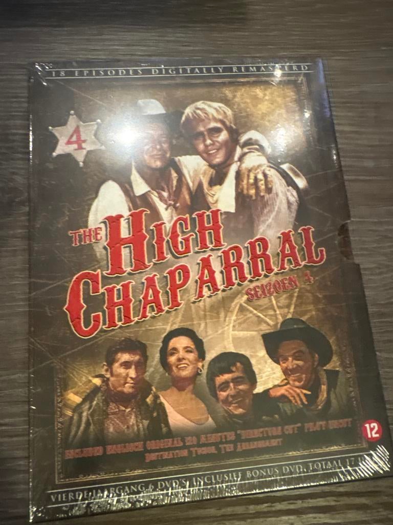 The High Chaparral Seizoen 4 - Nieuw in verpakking!, Cd's en Dvd's, Dvd's | Tv en Series, Boxset, Ophalen of Verzenden, Actie en Avontuur