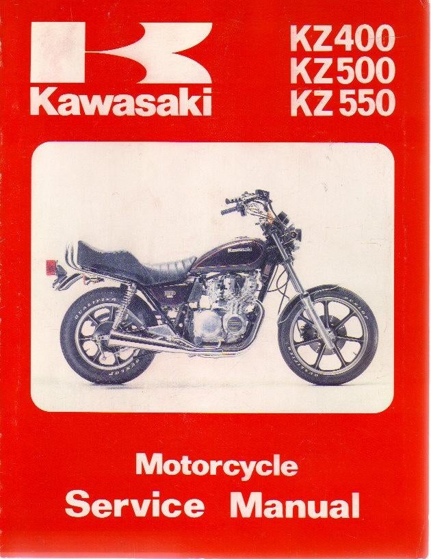 Kawasaki KZ400 KZ500 KZ550 1979-1982 service manual (2587z), Ophalen of Verzenden, Kawasaki
