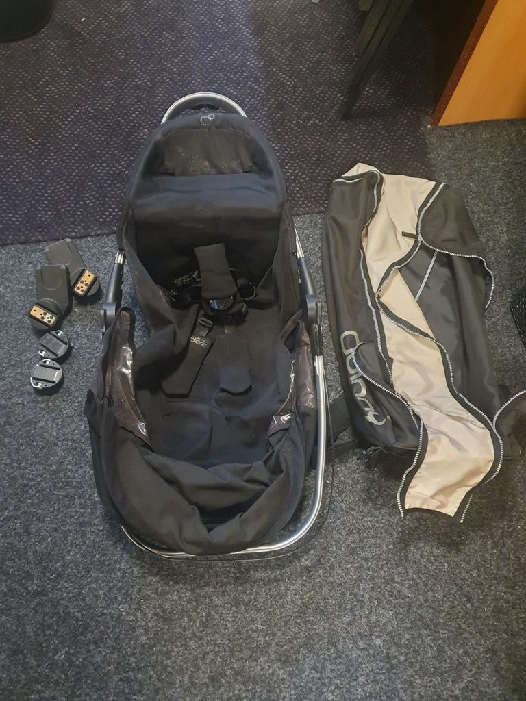 Quinny Zapp Xtra kinderwagen, Kinderwagen, Gebruikt, Met autostoeltje, Quinny