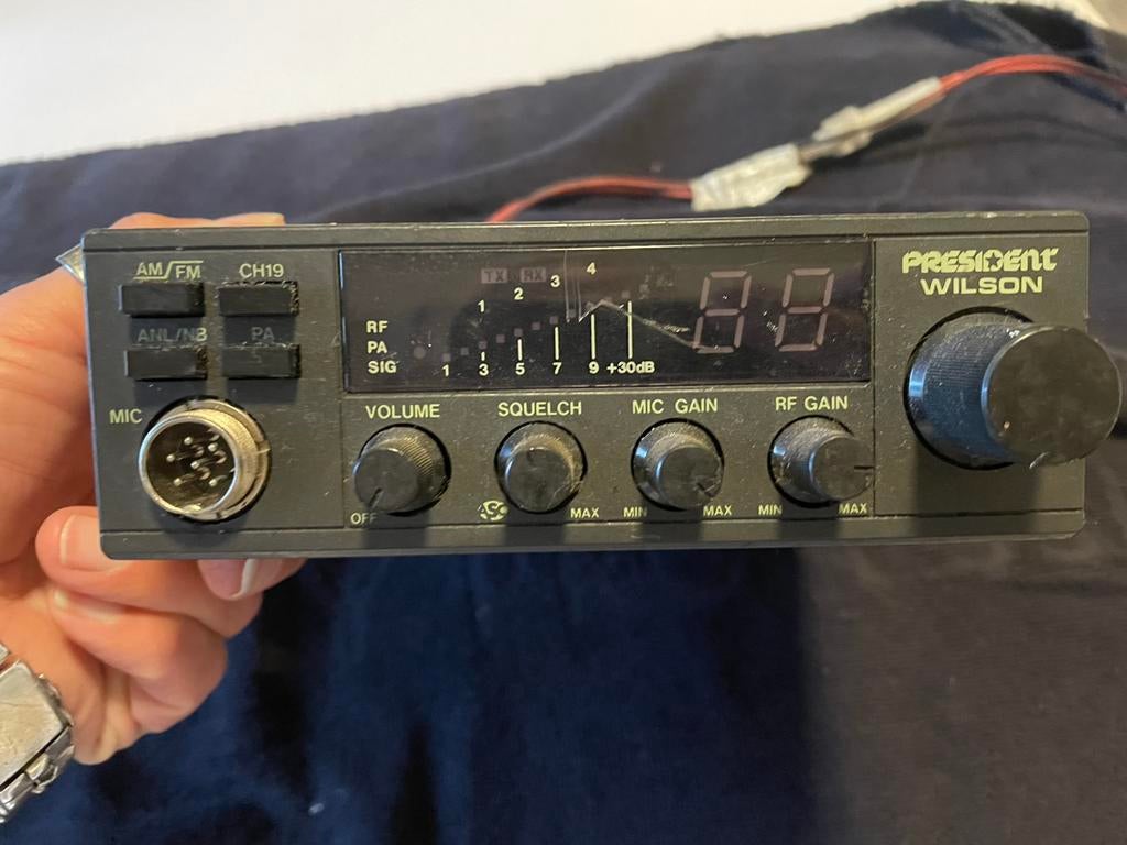 President wilson, Telecommunicatie, Zenders en Ontvangers, Ophalen, Gebruikt