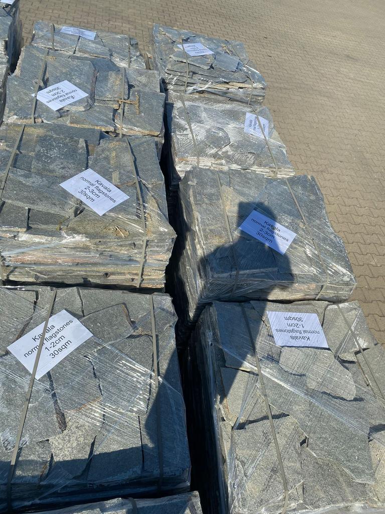 Flagstones kavala, Tuin en Terras, Tegels en Klinkers, Zo goed als nieuw, Terrastegels, Natuursteen, Ophalen of Verzenden