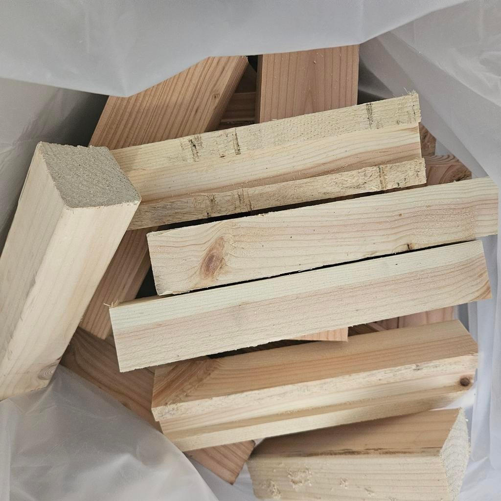 Haard hout 80L zakken, Tuin en Terras, Haardhout, Ophalen of Verzenden