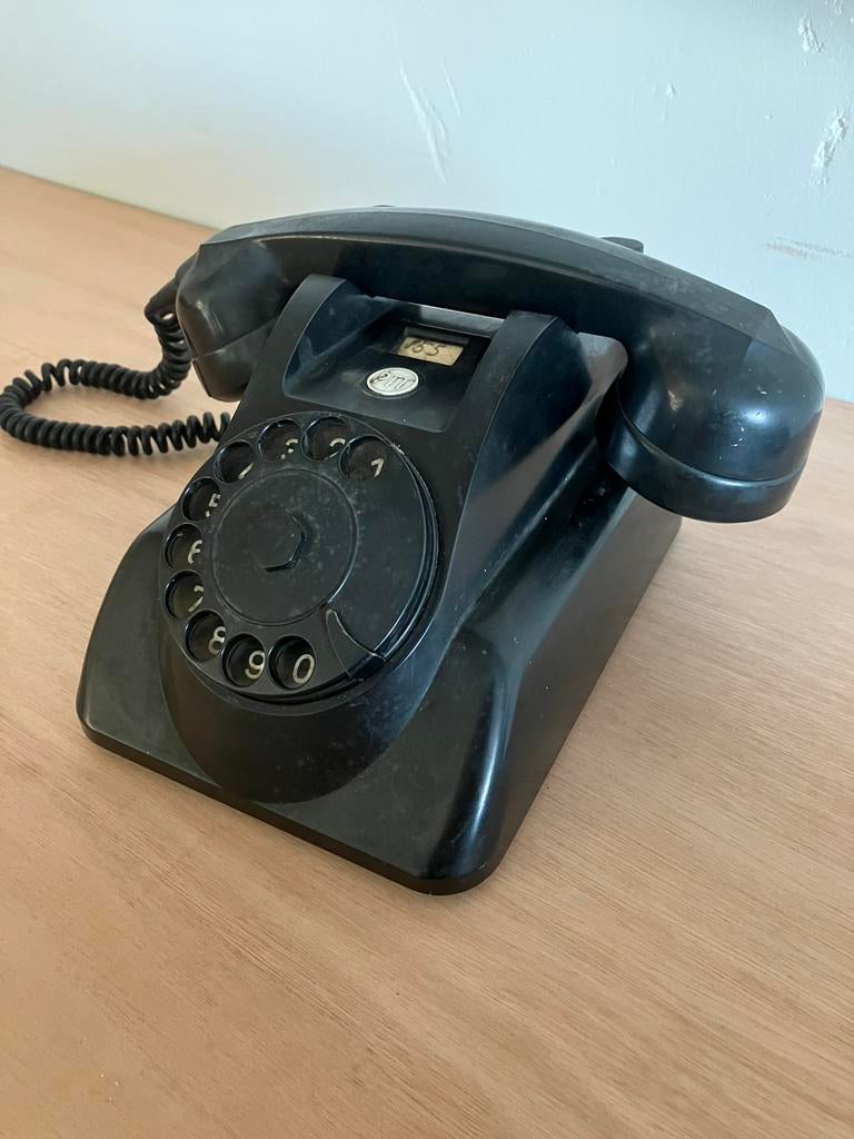 Bakeliette telefoon., Telecommunicatie, Vaste telefoons | Niet Draadloos, Ophalen of Verzenden, Gebruikt, Met draaischijf