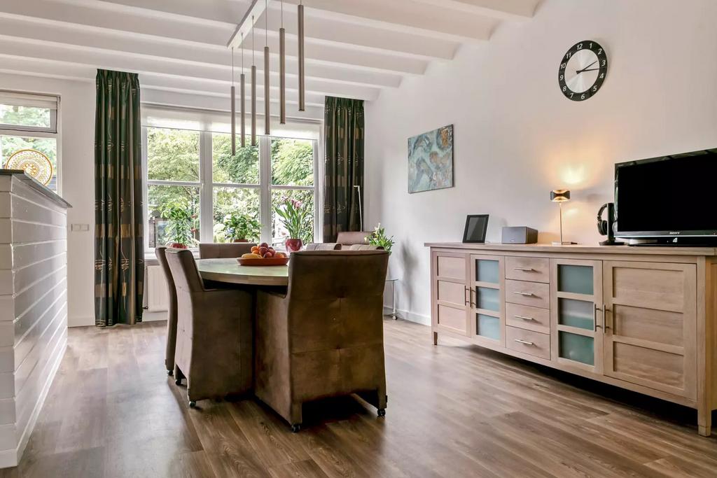 Tafelhanglamp met aluminium kokers, Huis en Inrichting, Lampen | Hanglampen, Ophalen, Gebruikt, Metaal, 50 tot 75 cm