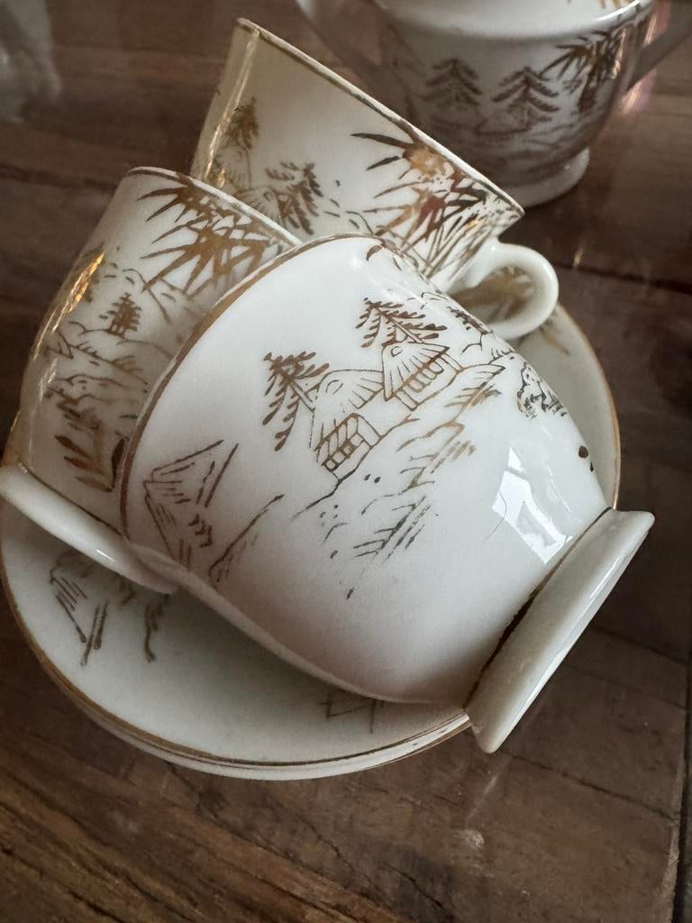 Japans antieke servies, Ophalen