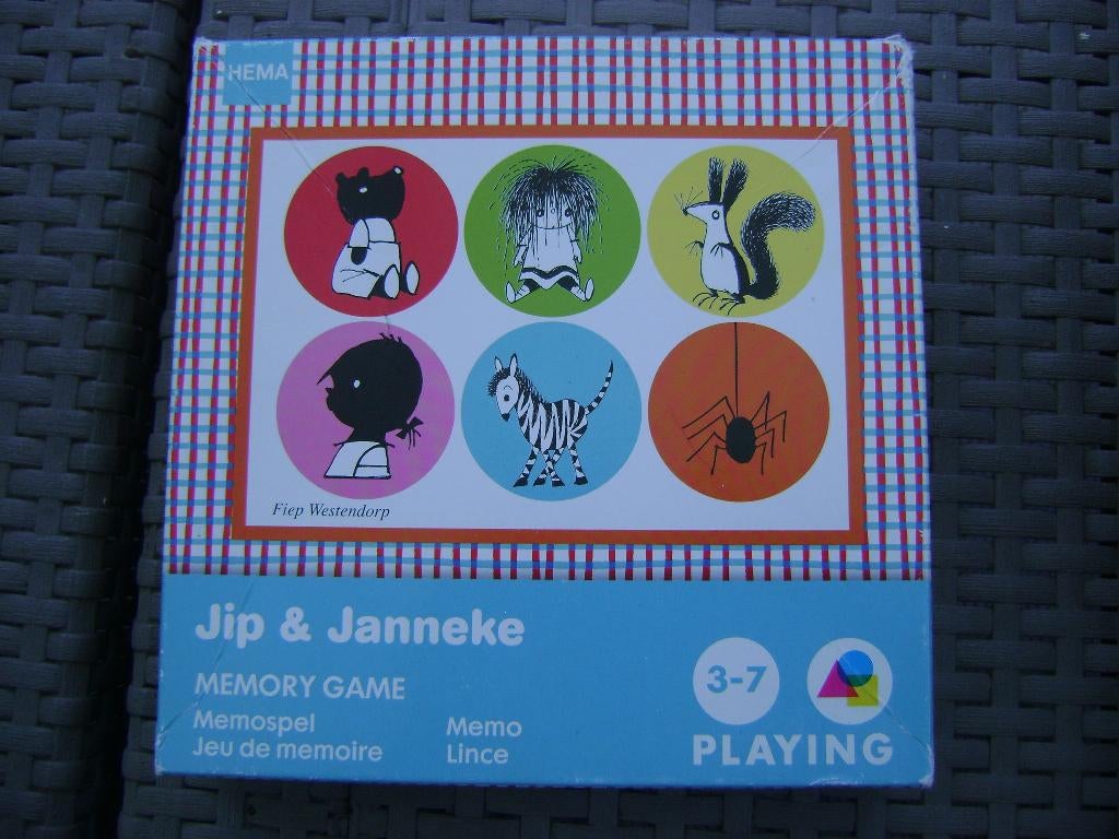 Jip en Janneke memory, Ophalen of Verzenden, Gebruikt