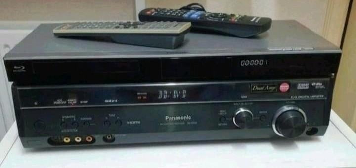 Panasonic receiver sa-xr59 + bluray speler, Ophalen of Verzenden, Overige merken