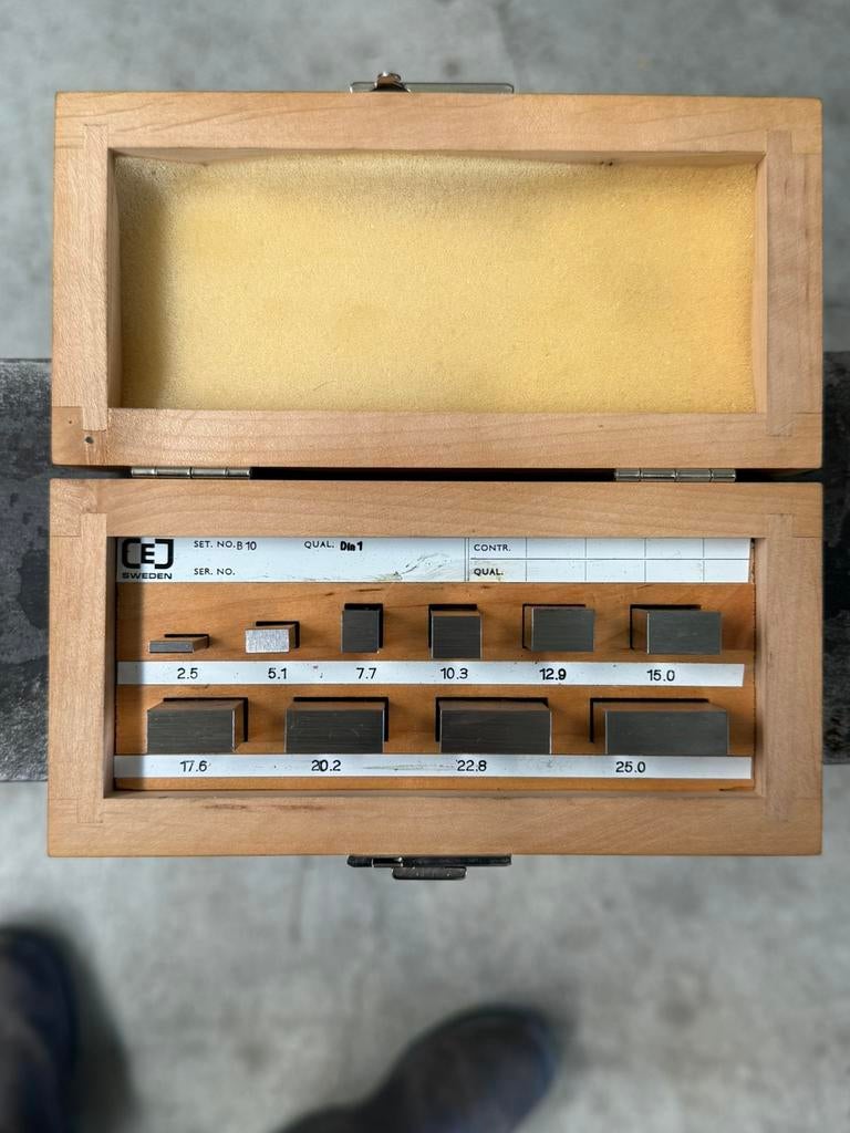 E Sweden Eindmatenset eindmaten, Doe-het-zelf en Verbouw, Ophalen, Dimatech, Mitutoyo, E sweden