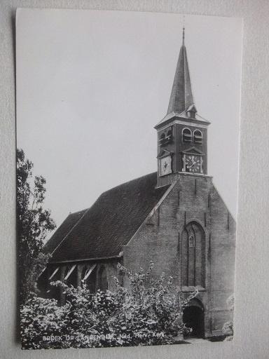 P93 Broek op Langendijk - N.H. Kerk - 1969, Verzenden, 1960 tot 1980, Ongelopen, Noord-Holland