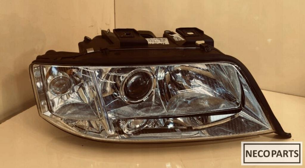AUDI A6 C5 FACELIFT XENON KOPLAMP RECHTS ALLES LEVERBAAR !!!, Ophalen of Verzenden, Gebruikt, Audi