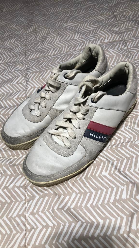 Tommy Hilfiger snickers, Ophalen of Verzenden, Zo goed als nieuw, Wit