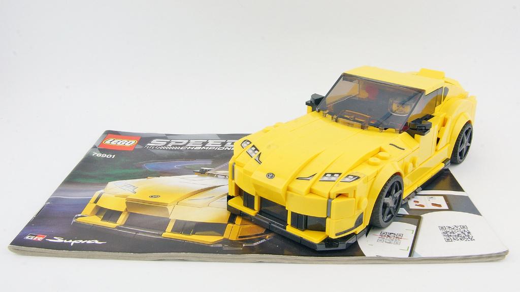 LEGO Speed Champions 76901 - Toyota GR Supra, Ophalen of Verzenden, Zo goed als nieuw, Lego