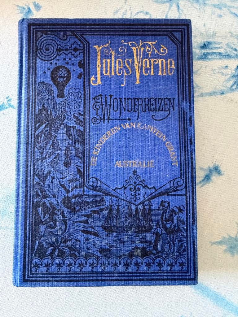 Jules Verne - De Kinderen van Kapitein Grant, Antiek en Kunst, Antiek | Boeken en Bijbels, Ophalen of Verzenden