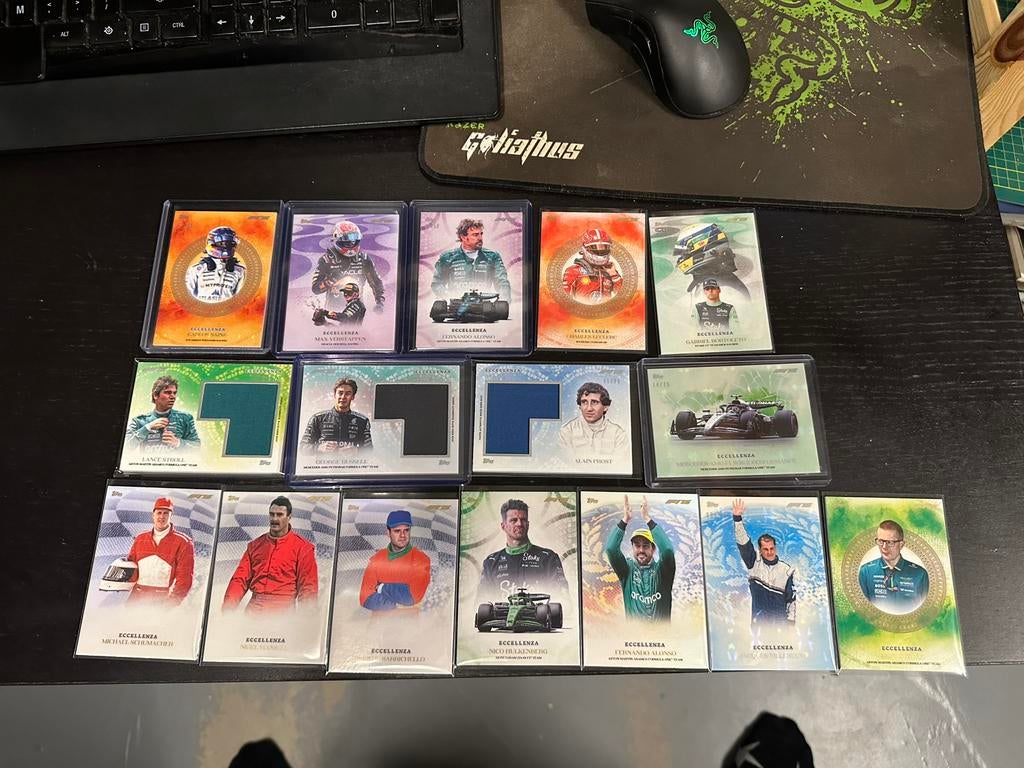 F1 Diverse Topps Eccellenza 2025, Ophalen of Verzenden, Nieuw, Meerdere plaatjes