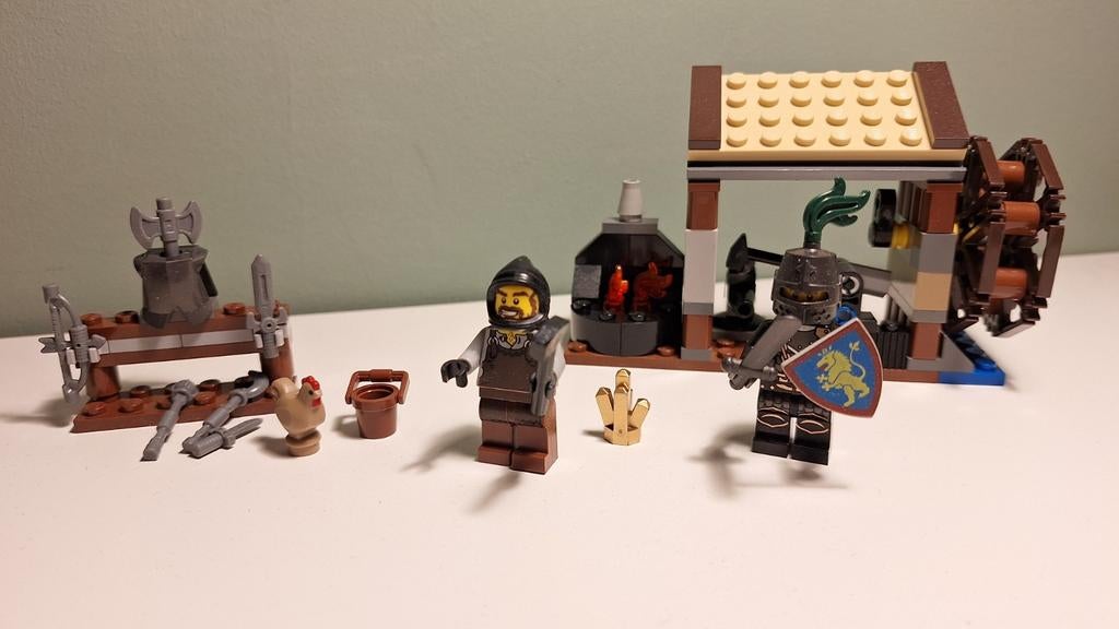 Lego Kingdoms 6918 Smidse, Ophalen of Verzenden, Zo goed als nieuw, Complete set, Lego