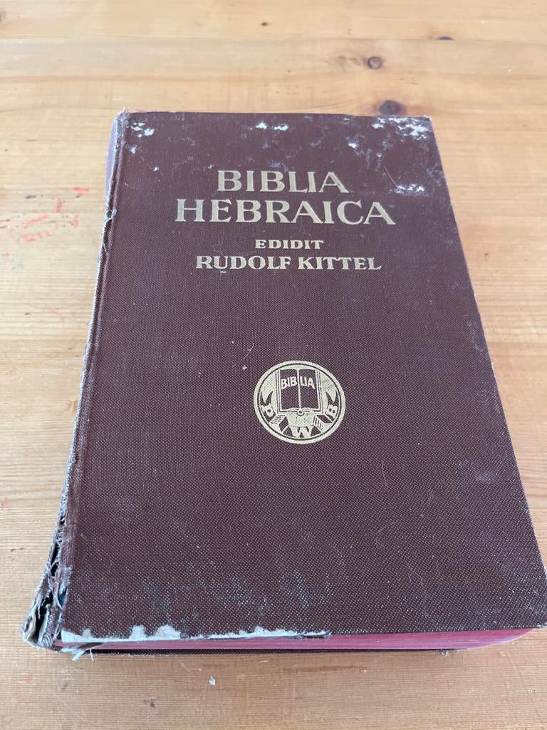 Biblia Hebraica - Rudolf Kittel, Ophalen of Verzenden