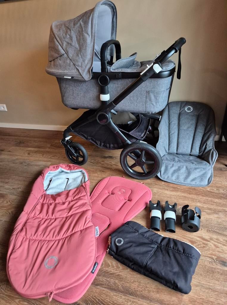 Bugaboo fox 2, Kinderen en Baby's, Kinderwagens en Combinaties, Ophalen, Gebruikt, Bugaboo, Combiwagen