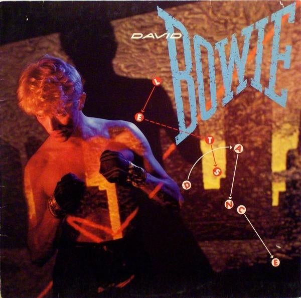 David Bowie - Let's Dance LP, Cd's en Dvd's, Vinyl | Pop, Ophalen of Verzenden, 1980 tot 2000, Zo goed als nieuw, 12 inch