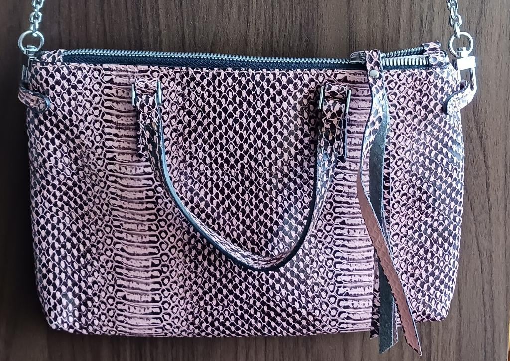 Gianni Chiarini leren handtas Python  -  20% korting ‼️, Sieraden, Tassen en Uiterlijk, Tassen | Damestassen, Zo goed als nieuw