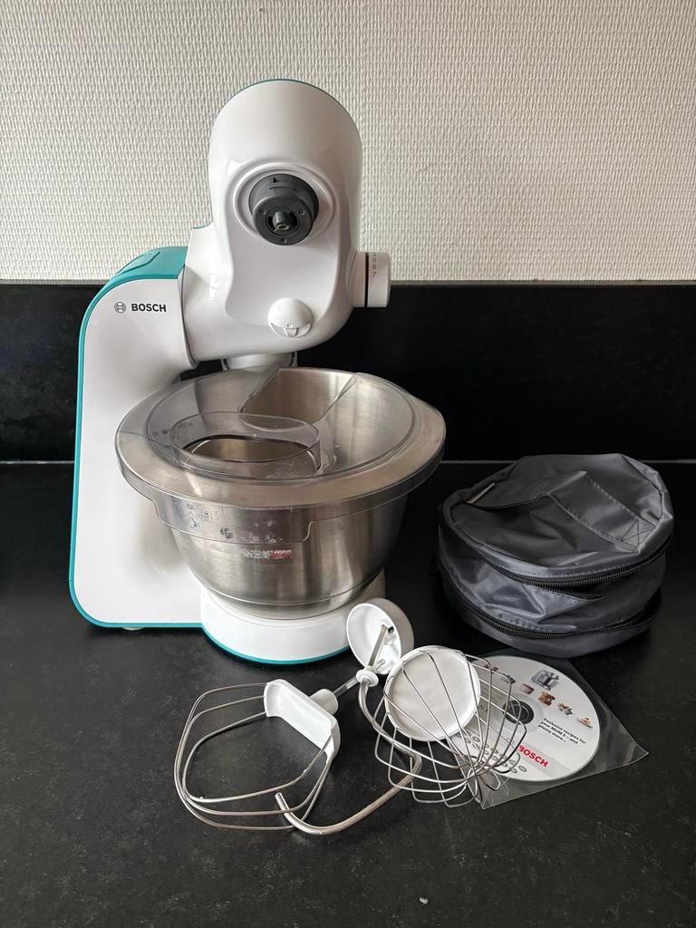 Bosch MUM keukenmixer - Goed werkend!, Ophalen, 4 liter of meer, Gebruikt, 3 snelheden of meer
