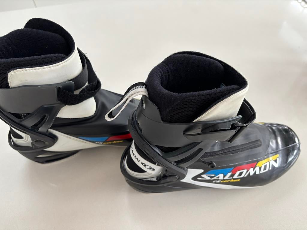 Salomon RS Carbon schaats/langlauf schoenen - Pilot systeem, Sport en Fitness, Schaatsen, Overige merken, Gebruikt, Ophalen of Verzenden