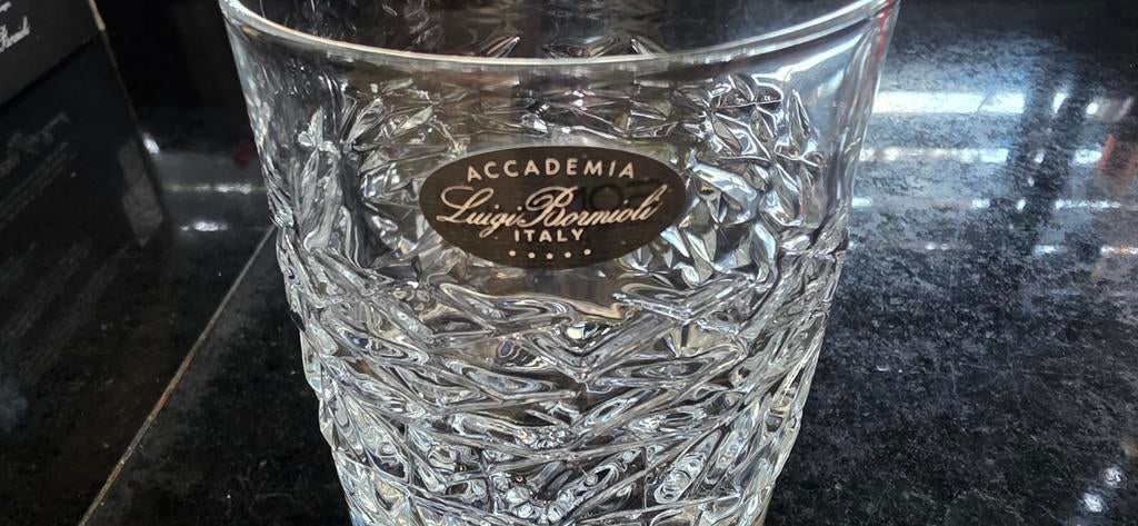 Luigi Bormioli Accademia Kristallen Glazen Set, Ophalen of Verzenden