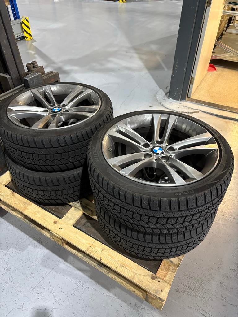 Style 397 BMW 18” velgen + winterbanden/ inc tpms sensor, Auto-onderdelen, Banden en Velgen, Ophalen, 18 inch, Gebruikt, Overige