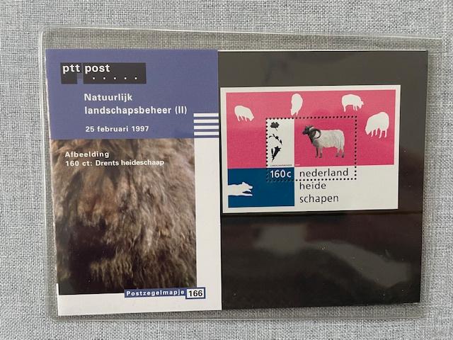 Postzegelmapje PZM166 Blok Natuur en Milieu 1997, Ophalen of Verzenden, Na 1940, Postfris