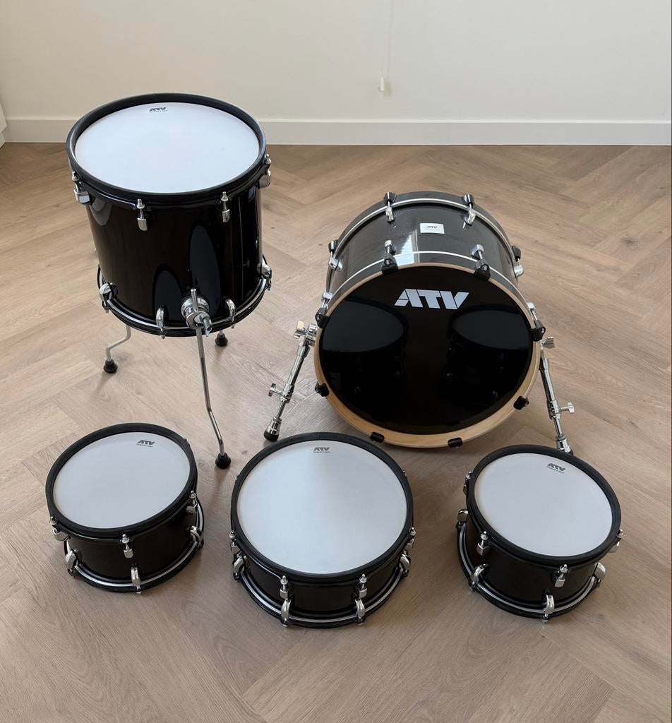 ATV aDrum Artist Expanded 5-delige electrische tomset, Muziek en Instrumenten, Drumstellen en Slagwerk, Ophalen, Gebruikt, Overige merken