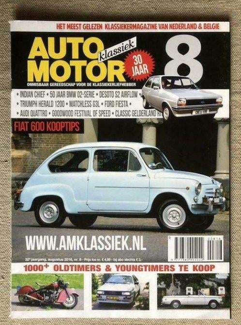 AMK: Indian Chief, Fiat 600, Audi quattro, BMW 02, Ophalen of Verzenden, Zo goed als nieuw, Algemeen