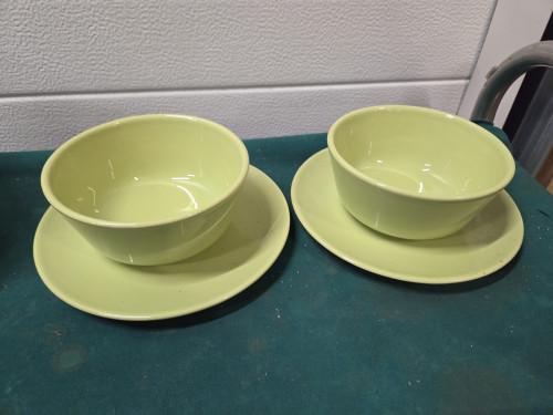 ikea bord en schaal mint groen, Ophalen of Verzenden, 'T Olde Gre-j, Info@toldegrej.nl, Endepoelstraat 20f Didam