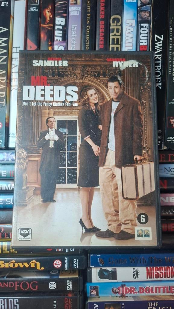 Mr. Deeds dvd, Alle leeftijden, Ophalen of Verzenden, Zo goed als nieuw, Romantische komedie
