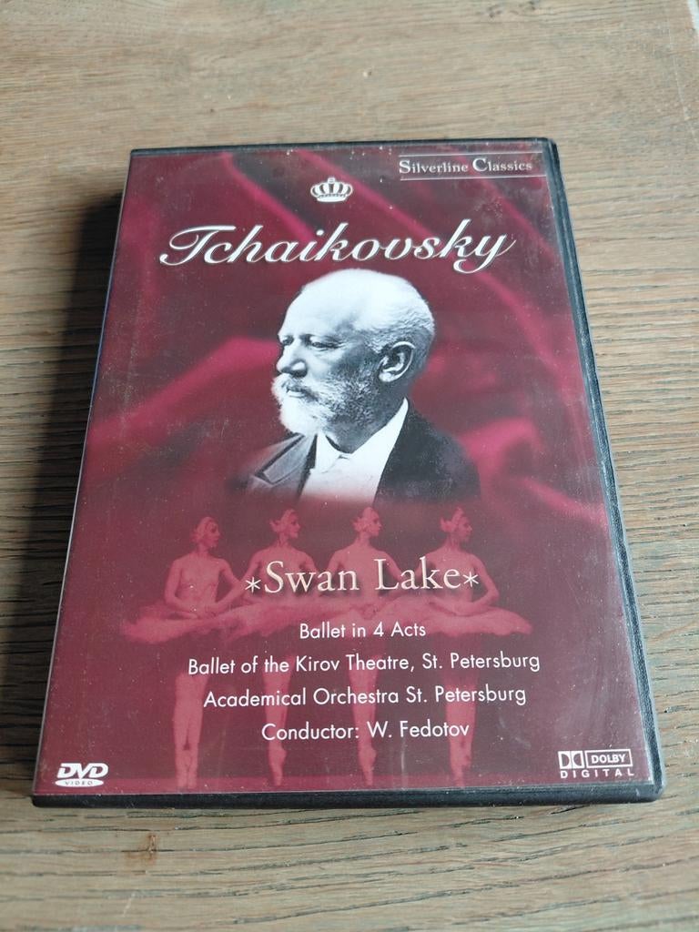 Swan Lake - Ballet in 4 acts dvd. Tshaikovsky., Cd's en Dvd's, Dvd's | Muziek en Concerten, Alle leeftijden, Ophalen of Verzenden