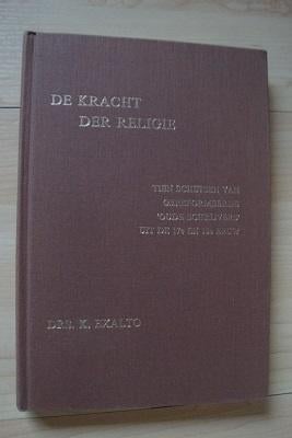 DE KRACHT DER RELIGIE door Drs K Exalto tien schetsen van, Ophalen of Verzenden, Gelezen