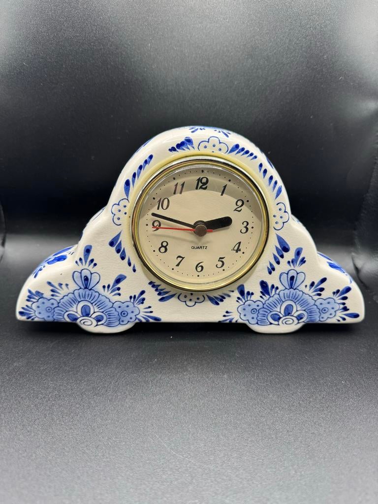 Delfts Blauwe Tafelklok, Ophalen of Verzenden