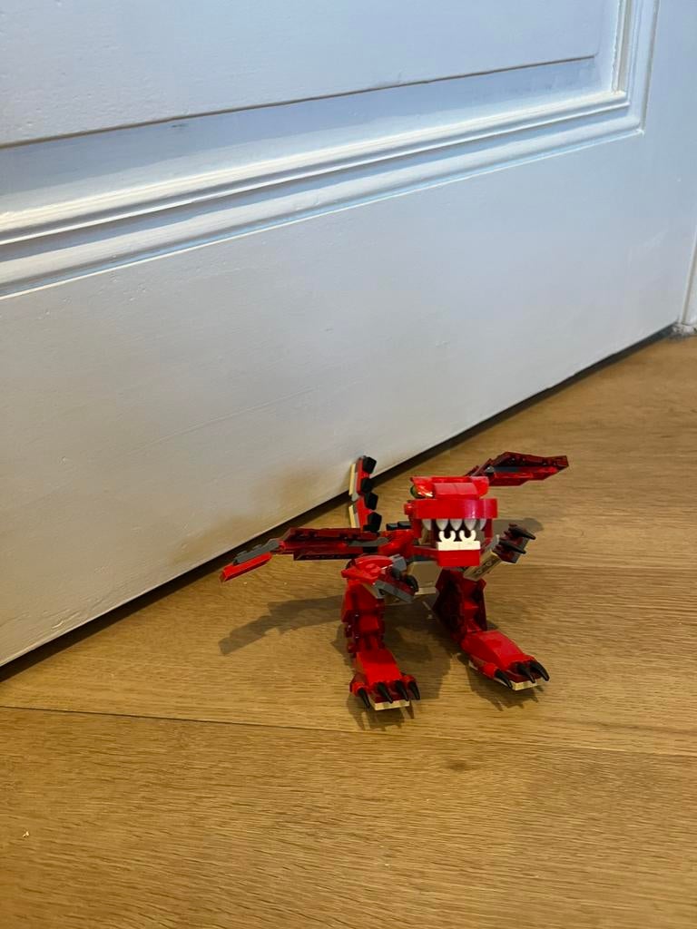 Lego creator draak set #31032, Ophalen of Verzenden, Zo goed als nieuw, Complete set, Lego