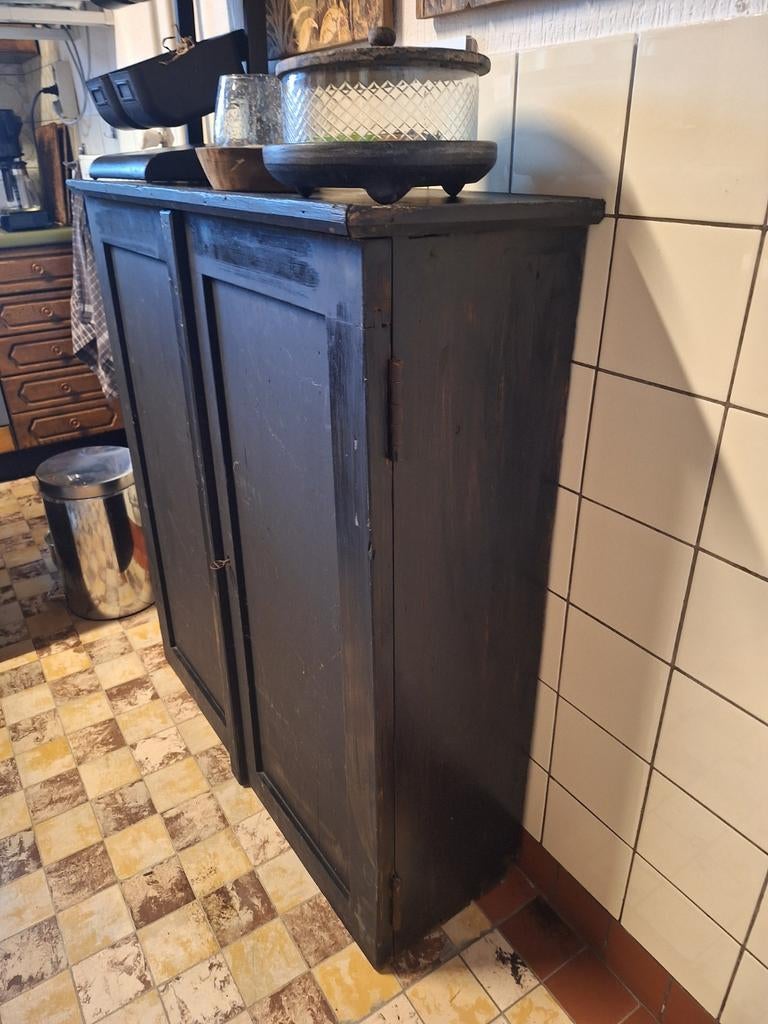 Antieke kast van de duitse spoorwegen /meidenkast, Ophalen of Verzenden