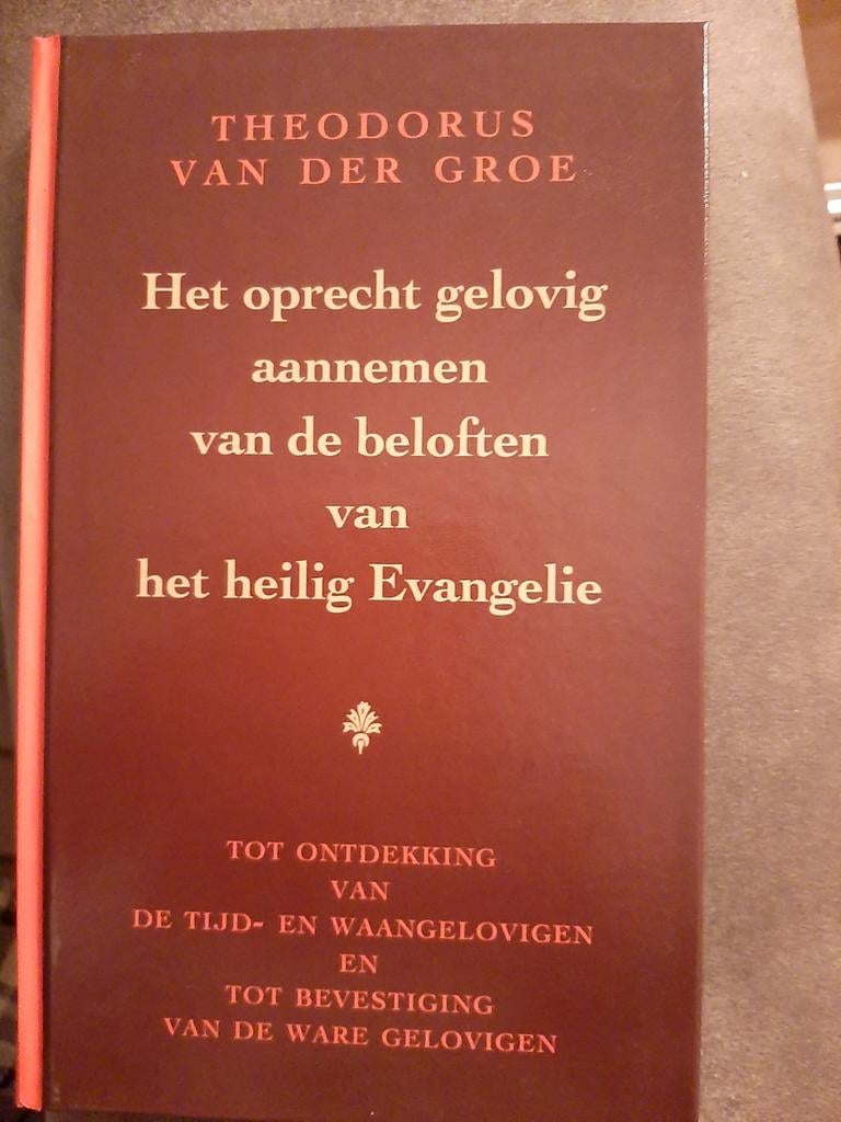 Het Oprecht Gelovig Aannemen - Theodorus van der Groe, Ophalen of Verzenden, Nieuw, Theodorus van der Groe, Geesteswetenschap