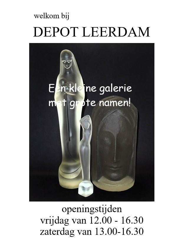 Hein M. Laupman - persglazen uil, Ophalen of Verzenden