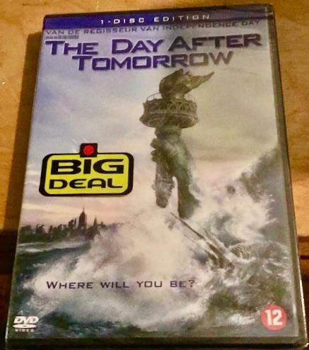 DVD The day after tomorrow, Vanaf 12 jaar, Ophalen of Verzenden, Nieuw in verpakking, Actie