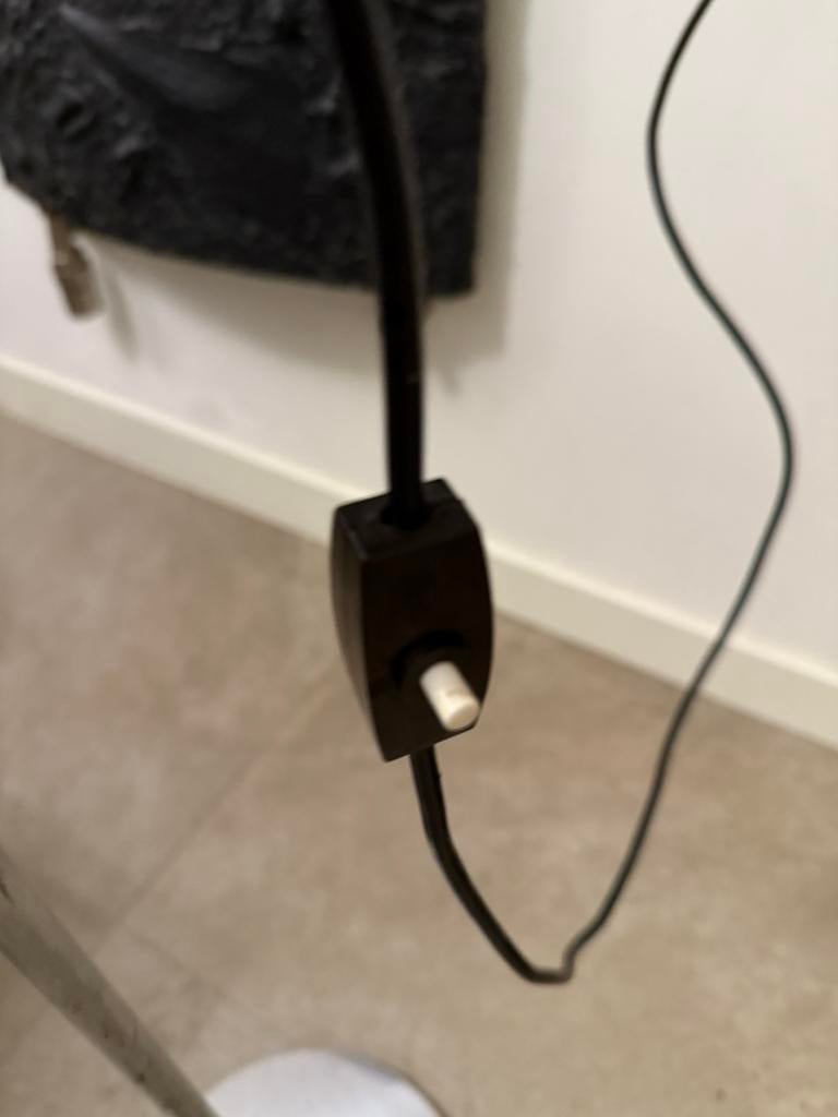 Vintage leeslamp sixties. Seventies. Chroom Staff Leuchten, Gebruikt, Ophalen of Verzenden, Gepo. Raak. Hala. Gispen. Dutch Design.