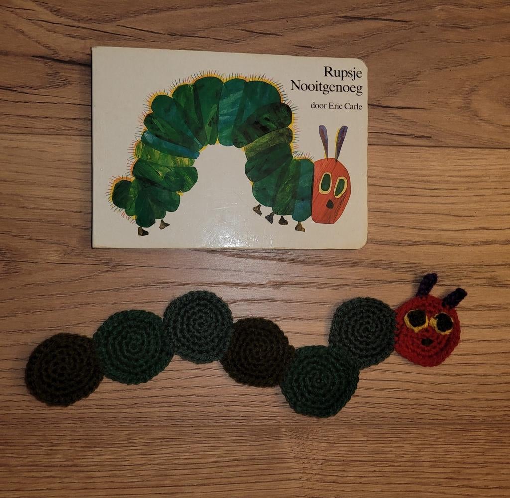 boekenlegger rupsje nooitgenoeg, Ophalen of Verzenden, Nieuw, Haken, Overige typen