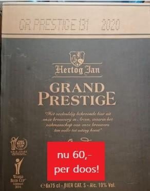 hertog jan 2020, Verzamelen, Biermerken, Ophalen, Zo goed als nieuw, Flesje(s), Hertog Jan